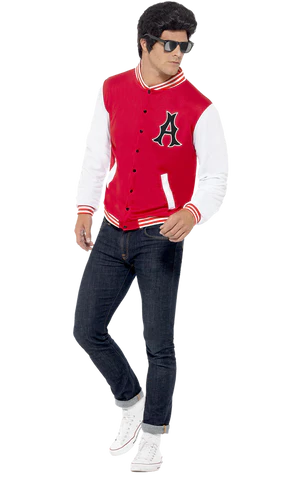 Adult 50s College Jock Letterman Costume